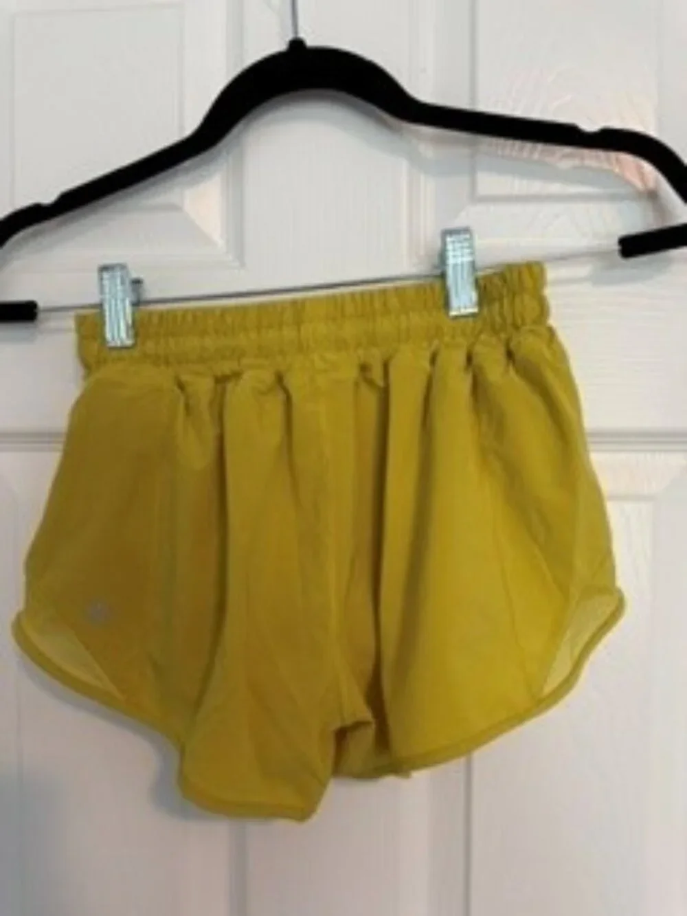 Lululemon Mustard Shorts